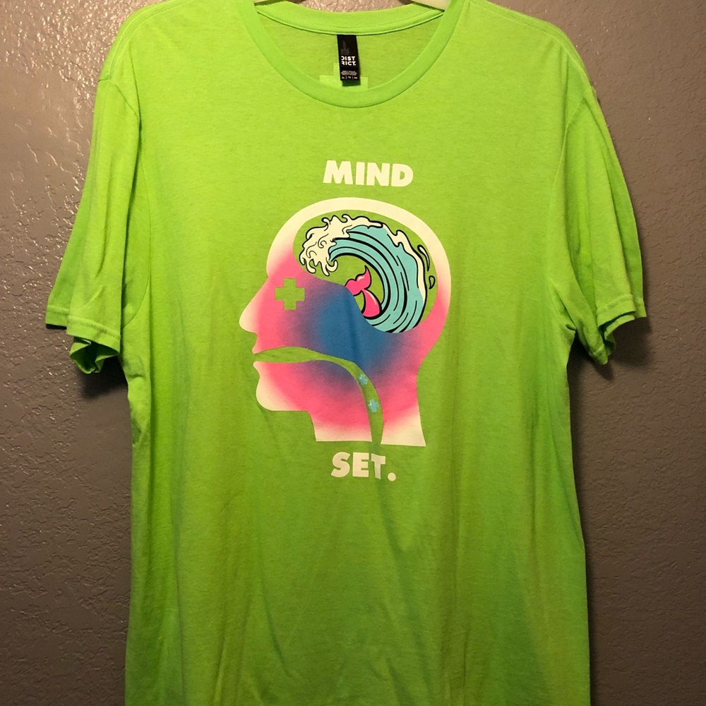 Pink Dolphin Mindset T shirt
